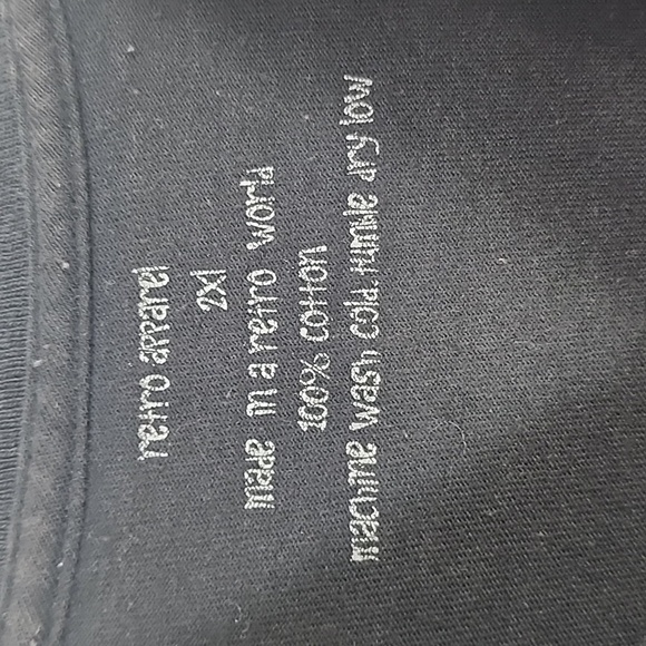 Retro Mens Blk Multicolor In Living Color Hommie The Clown Graphic Shirt, sz 2XL - Picture 2 of 8